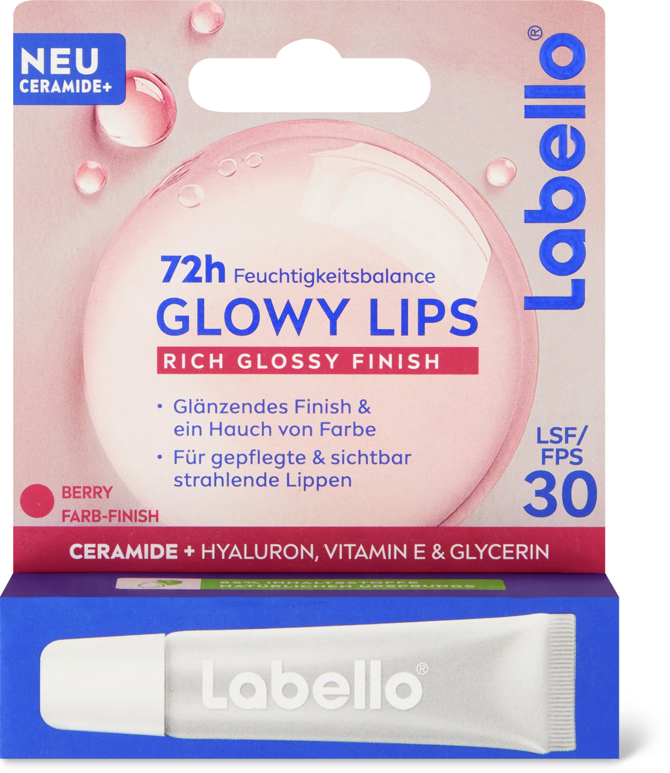 Labello Glowy Lips Berry 4.8g